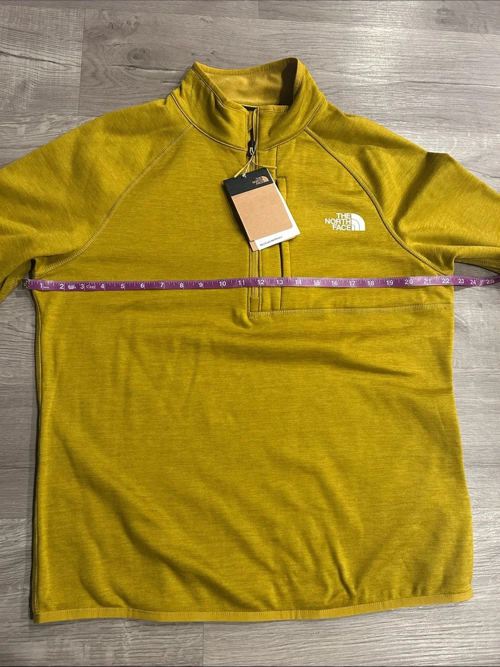 THE NORTH FACE | MINERAL GOLD HEATHER CANYONLANDS 1/2 ZIP (For Men